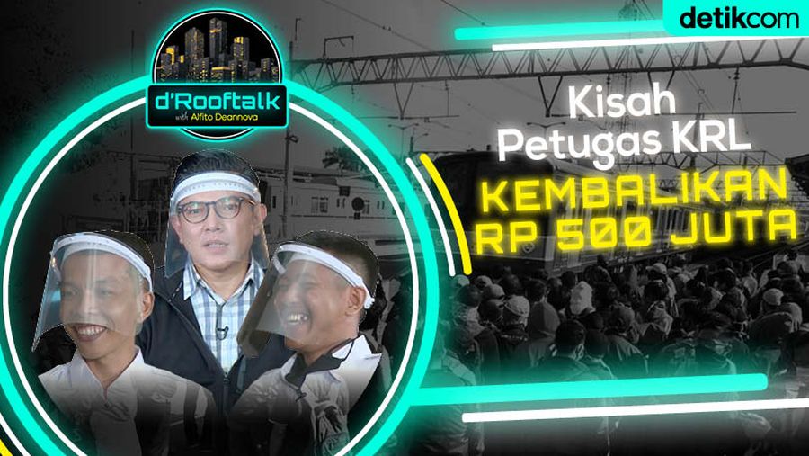 Kisah Petugas KRL Kembalikan Rp 500 Juta