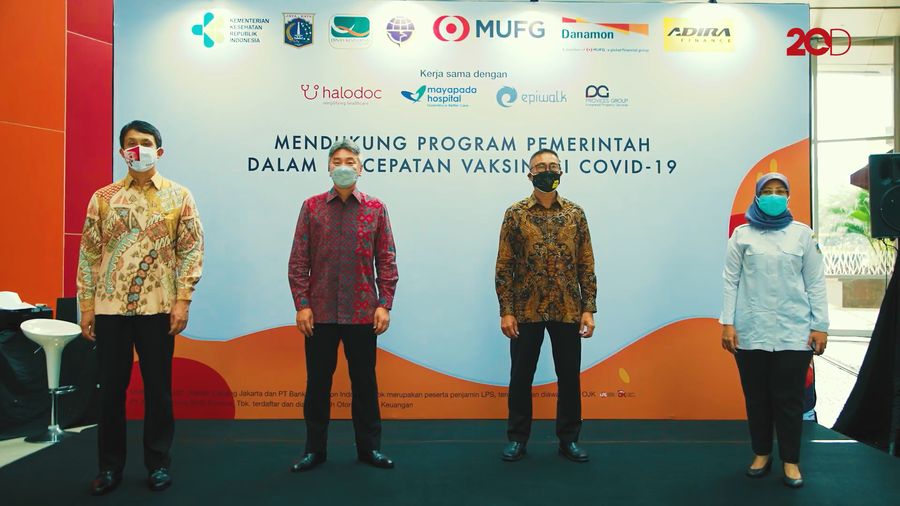 MUFG, Danamon dan Adira Finance Gelar Sentra Vaksinasi Untuk Dukung Percepatan Vaksinasi Covid-19