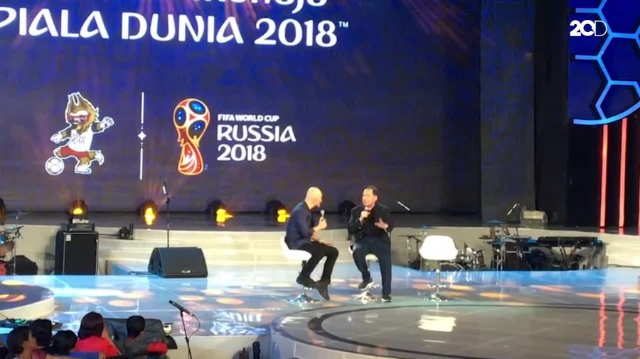 Chairul Tanjung Siapkan Lapangan untuk Nobar Piala Dunia 2018