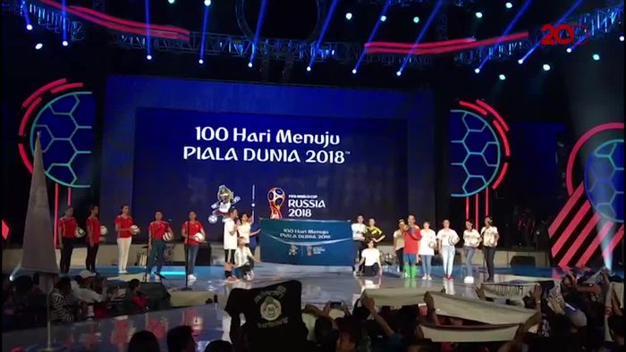 Aksi Slank hingga Judika Sambut Piala Dunia 2018 