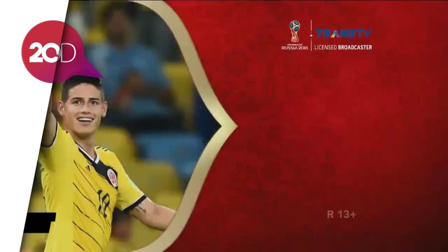 Gol Spektakuler James Rodriguez ke Gawang Uruguay di PD 2014