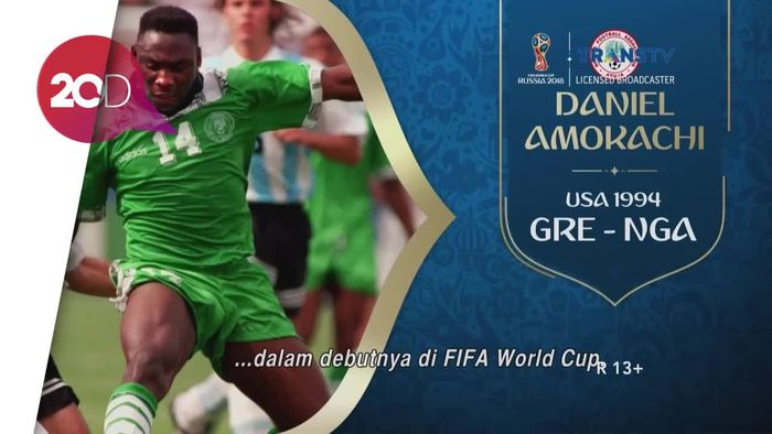 Mengagumi Gol Powerful Daniel Amokachi di Piala Dunia 1994