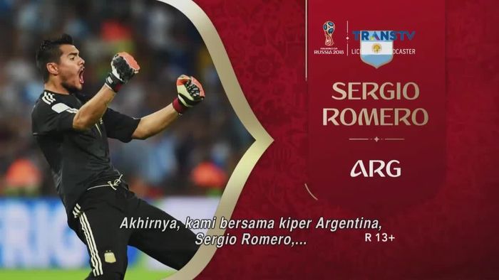 Saat Sergio Romero Jadi Pahlawan Argentina di Piala Dunia 2014