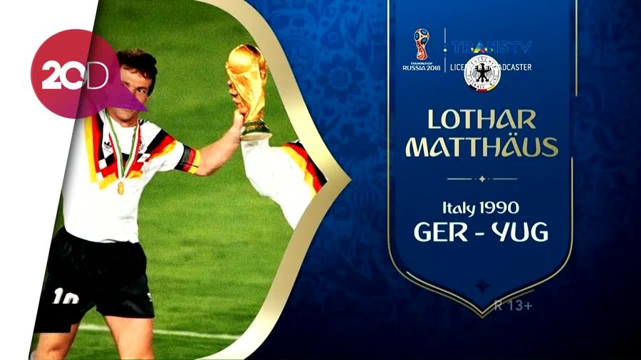 Gol Legendaris Lothar Matthaus di Piala Dunia 1990