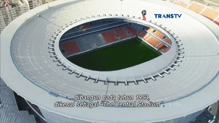 Ekaterinburg Arena, Stadion Megah dengan Renovasi Unik