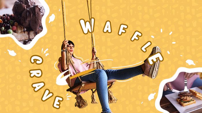 Kriuk! Burger dari Waffle yang Bikin Merem Melek