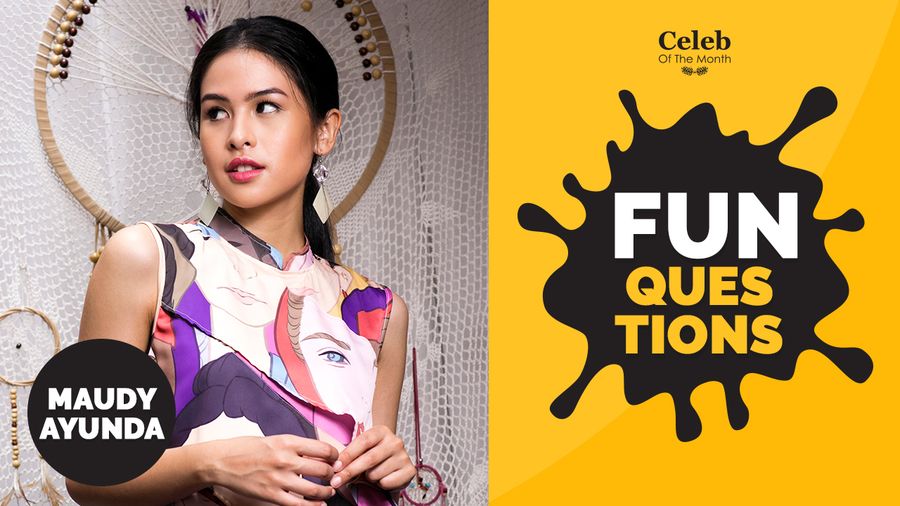 Ini Kebiasaan Aneh Maudy Ayunda di Depan Umum