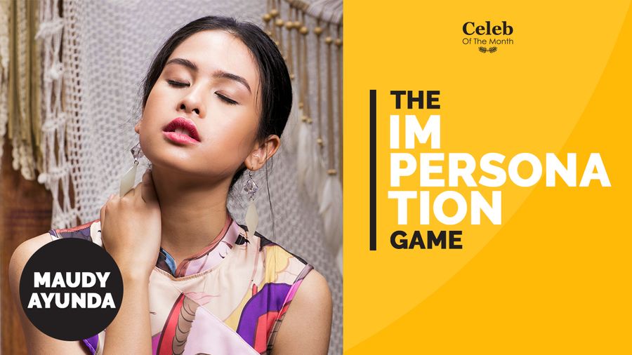 Kocaknya Maudy Ayunda Tiru Gaya Afgan Hingga Ayu Dewi