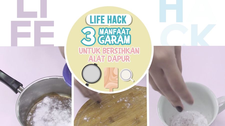 Tiga Manfaat Garam Untuk Bersihkan Peralatan Dapur 