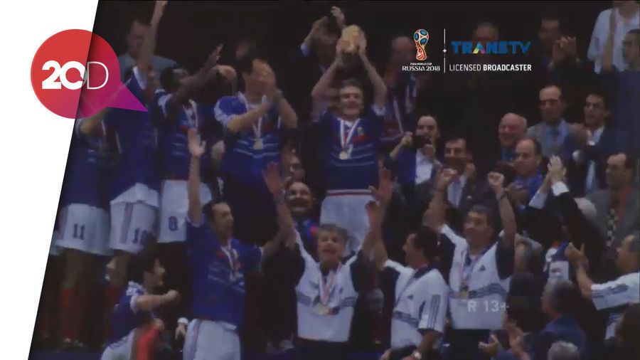 Kenangan Piala Dunia 1938 dan 1998 di Prancis