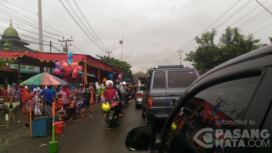 Peringatan 1 Muharram, Lalin Rawalo Banyumas Macet • # 