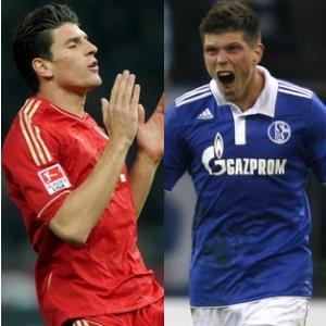 Mario Gomez, Klaas-Jan Huntelaar (Getty Images/Reuters)