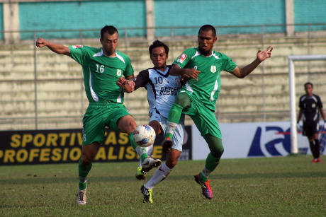 PSMS vs PSM (ANTARA/Septianda Perdana)