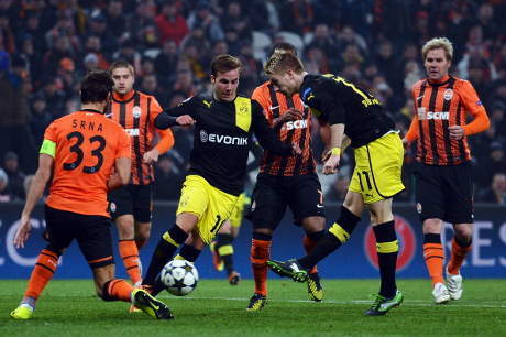 Shakhtar vs Dortmund (Lars Baron/Bongarts/Getty Images)