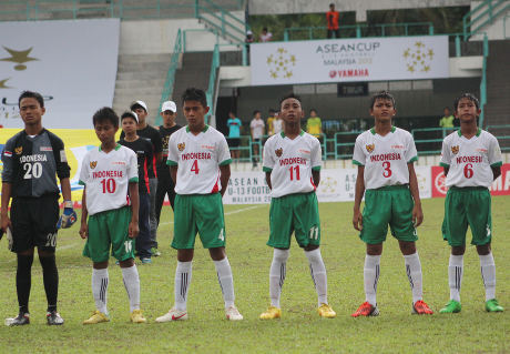 Tim Indonesia di Yamaha ASEAN Cup U-13 Tahun 2012 (dok. detiksport)