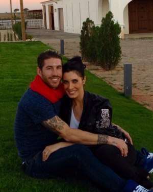 Sergio Ramos & Pilar Rubio (Twitter @SergioRamos)