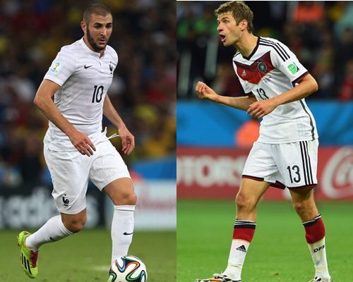Karim Benzema, Thomas Mueller (Getty Images)