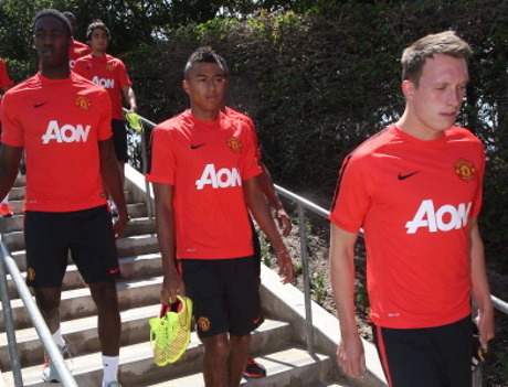 Blackett, Lingard, Jones (Getty Images)