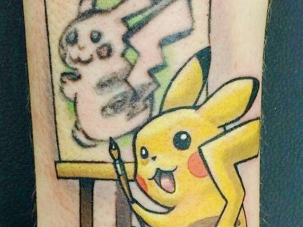 Tertarik Bikin Tato Pokemon 