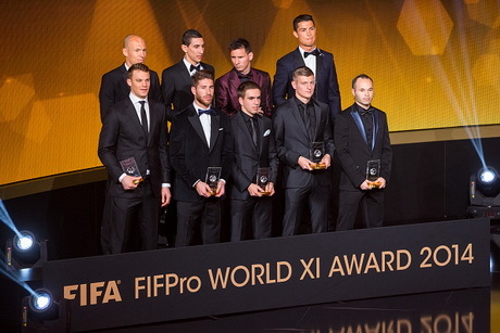 Tim Terbaik FIFA 2014 (Getty Images/Philipp Schmidli)