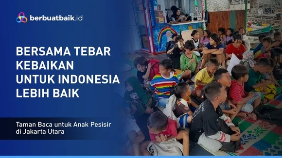 Merdeka Tuntut Ilmu! Anak-anak Pesisir Berharap Lembaran Buku
