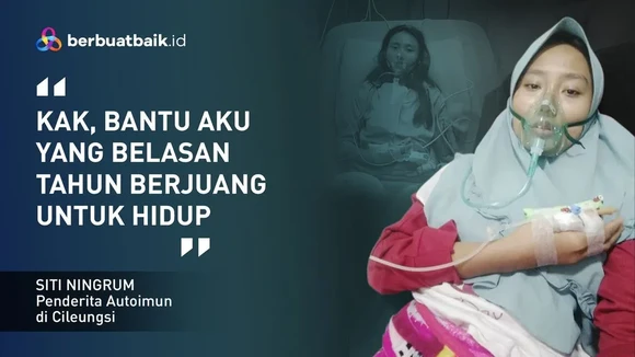 Derita Anak Penjual Pisang, Bertubi-tubi Diserang Penyakit karena Autoimun
