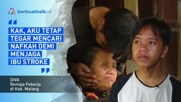 Tangguhnya Diva, Remaja Urus Ibu Stroke Cari Uang dari Gembala Kambing