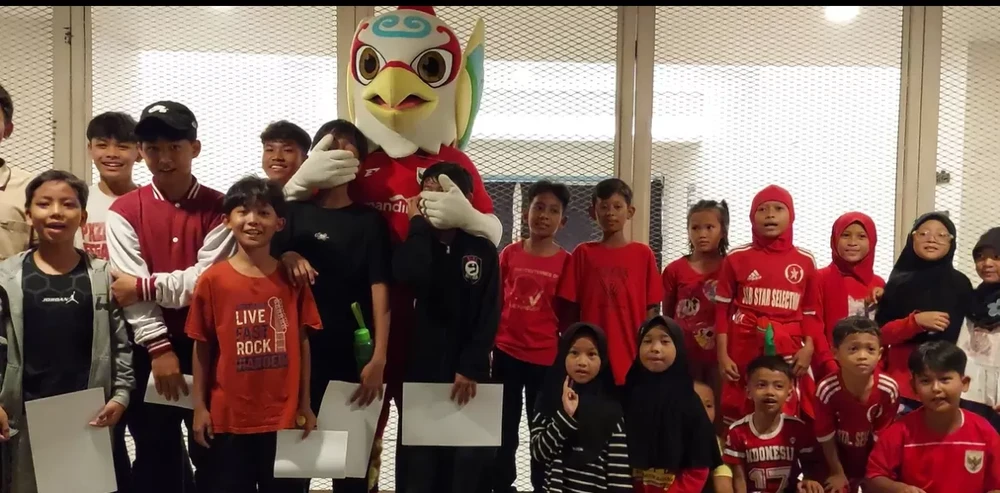 Anak dengan Down Syndrome hingga Panti Asuhan Dukung Timnas U-23 Lawan India