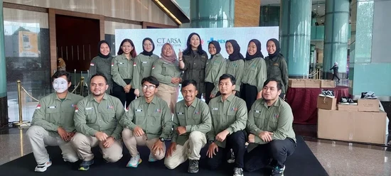 CT ARSA Foundation Lepas 12 Relawan Guru dan Nakes ke Pelosok Indonesia