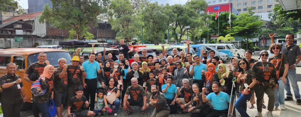 Gelar Touring dan Bakti Sosial, Volkswagen Van Club Sumbang ke berbuatbaik.id