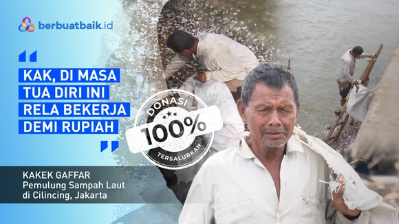 Hidup Berkubang Cari Sampah untuk Jadi Rupiah, Kakek Gaffar Butuh Pertolongan