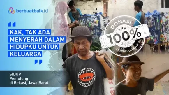 Hidup Redup Sidup, Pemulung yang Dijangkiti Kusta Bertahan demi Keluarga