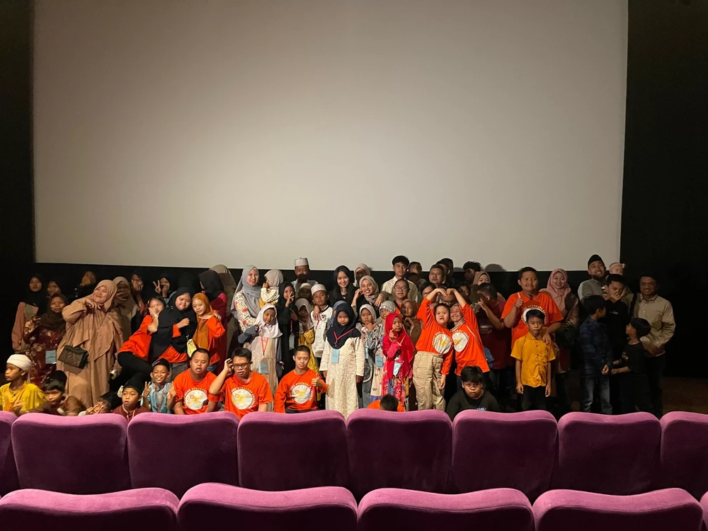 Kolaborasi dengan Visinema, Anak-anak Binaan Berbuatbaik Belajar Makna Kebaikan Lewat Film Jumbo