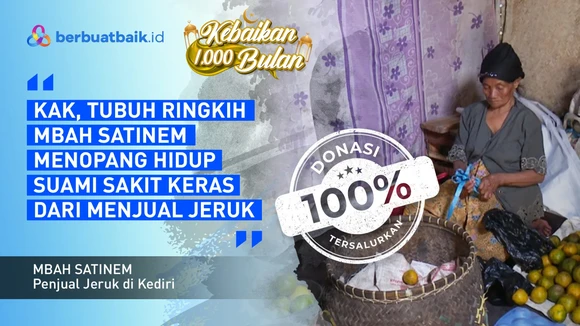 Mbah Satinem Pejuang Hidup Bagi Suami Sakit Keras dan Anak Kebutuhan Khusus