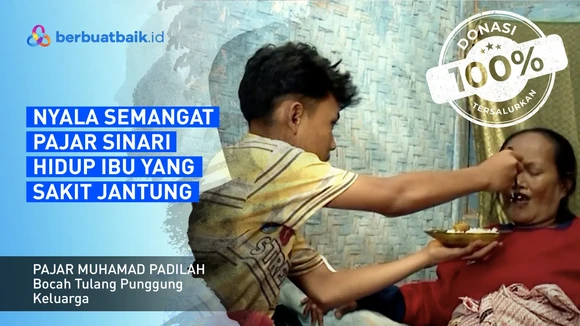 Pajar, Anak 14 Tahun Jadi Penopang Hidup Ibu yang Berpenyakit Jantung