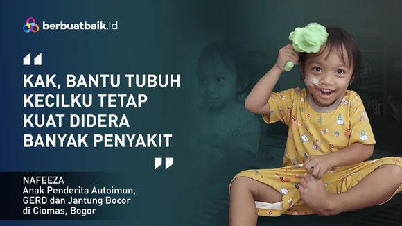 Peliknya Perjuangan Anak 3 Tahun Derita Autoimun, Gerd Kronis, hingga Bocor Jantung