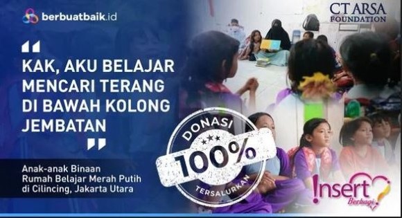 Perjuangan Anak-anak Cari Secercah Pendidikan di Bawah Gelapnya Kolong Jembatan