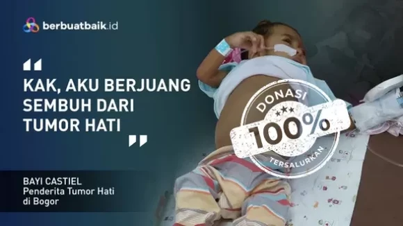 Tumor Hati Buat Tubuh Kecil Bayi Castiel Lemah Tak Berdaya