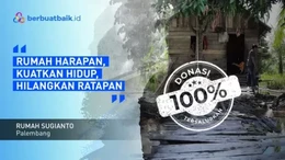 10 Orang Bersesakkan Tinggal di Gubuk Tengah Sawah, Petani Ini Butuh Bantuan