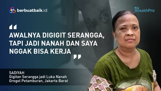 Awalnya Gigitan Serangga, Luka Kaki Sadiyah Jadi Bernanah dan Gangguan Gerak
