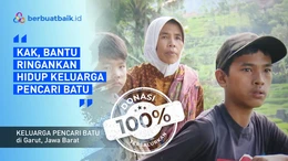 Beratnya Beban Hidup Keluarga Pencari Batu Tanpa Sosok Ayah