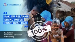 Dititipkan 3 Anak Disabilitas Intelektual, Perjuangan Buruh Serabutan Penuh Haru