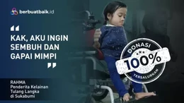 Hadapi Penyakit Tulang Kaca, Anak Guru Honorer Punya Mimpi Jadi Dokter