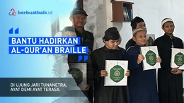 Hadirkan Cahaya Lewat Al-Qur'an Braille, Bantu Mereka Meraba FirmanNya