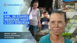 Kisah Sedih dan Gigih Nenek Sarmi Hidupi 4 Cucu Ditelantarkan