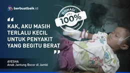 Nasib Malang Ayesha, Sejak Lahir Jantung Bocor hingga Pneumonia