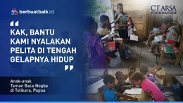 Perjuangan Anak Papua Menembus Hutan hingga Jalan Kaki 3 Hari untuk Belajar