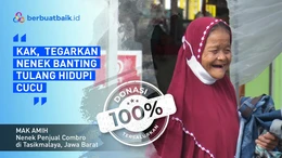 Perjuangan Mak Amih, Nenek Penjual Comro Hidupi 2 Cucu