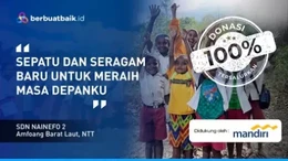 Potret Muram SDN Nainefo: Tak Bersepatu hingga Seragam Tak Layak, Ayo Bantu!