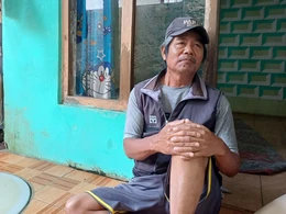 Sakit Stroke, Awan Berharap Gerobak untuk Mempermudah Jual Balon